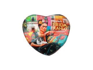 Magnes serce - inspirowany malarstwem F. Kahlo (CARMANI)