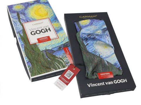 Apaszka - V. van Gogh, Gwiaździsta Noc (CARMANI)