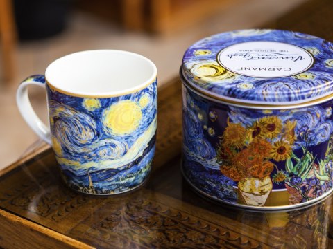 Kubek premium w puszce Van Gogh - Gwiaździsta Noc