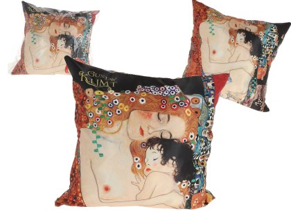Poduszka z wypełnieniem/suwak - G. Klimt, Macierzyństwo (CARMANI)
