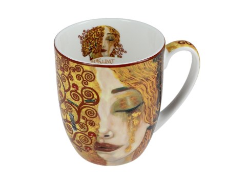 Kubek w pięknym pudełku - Klimt, Złote Łzy