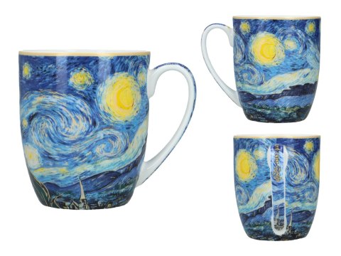 Kubek w pięknym pudełku - Van Gogh, Gwiaździsta noc