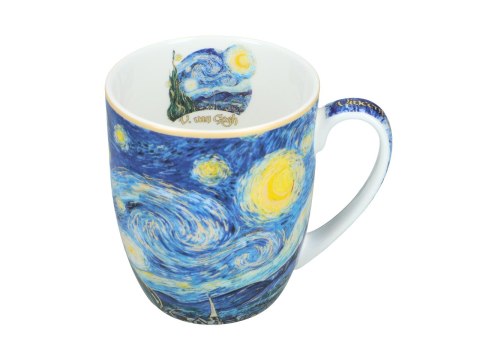 Kubek w pięknym pudełku - Van Gogh, Gwiaździsta noc