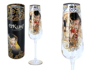 Kieliszek do szampana - G. Klimt, Pocałunek (CARMANI)