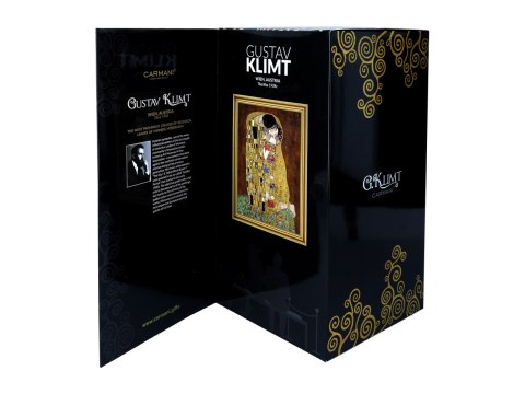 Kieliszek do wina - G. Klimt, Pocałunek